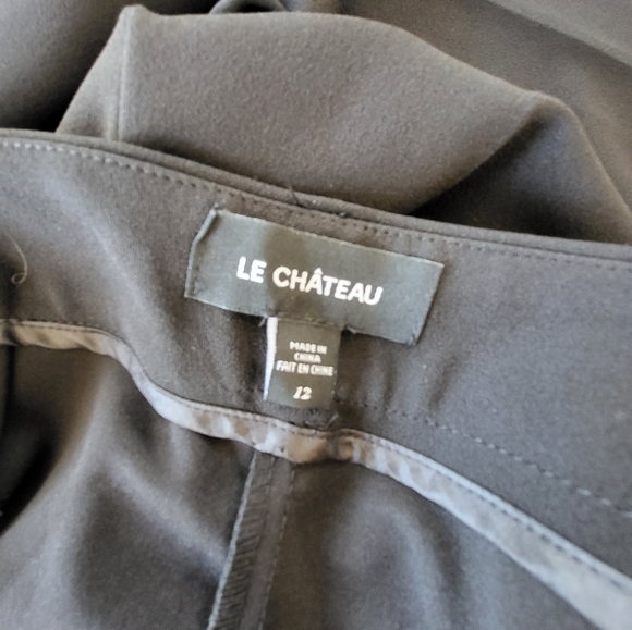 Le Chateau - High-waisted Dress Pants - Size 12 - Picture 4 of 5